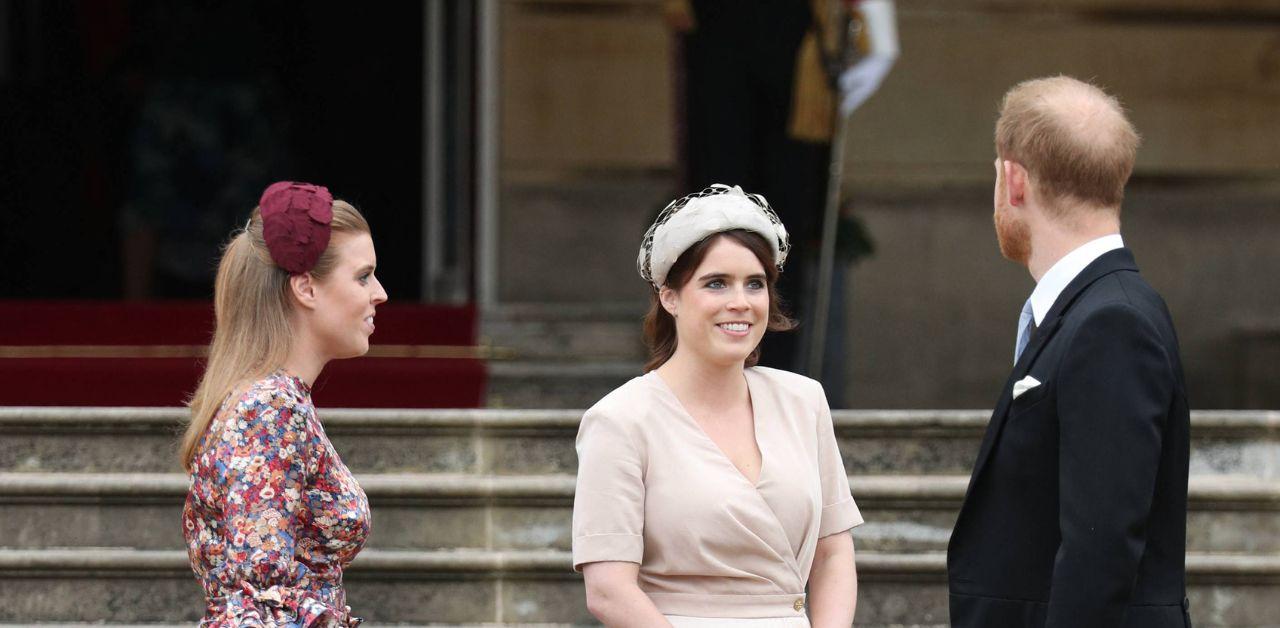 prince harry still close eugenie beatrice megxit
